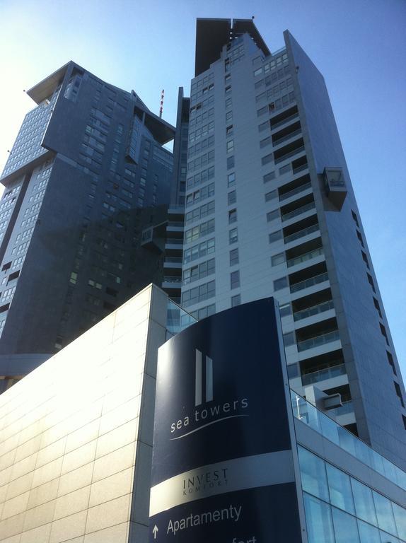 Apartament Sea Towers Gdynia Esterno foto